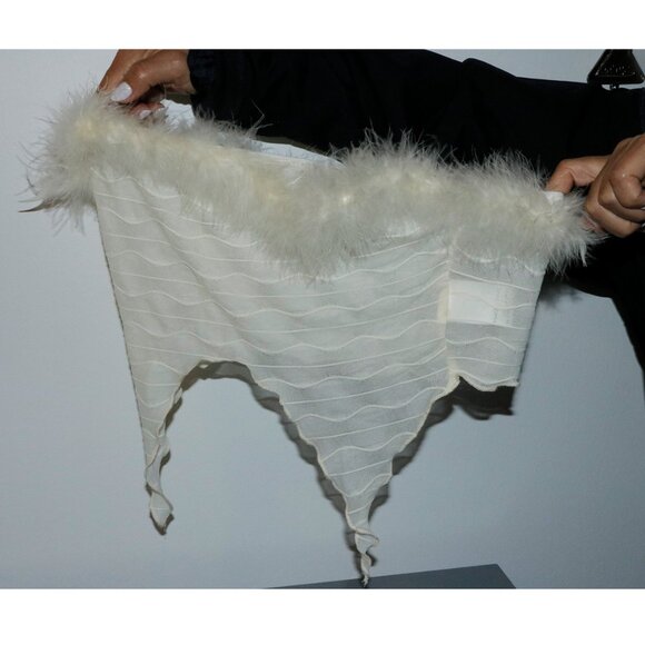 Strapless Fuzzy Tube Top - SHEIN - Picture 6 of 6